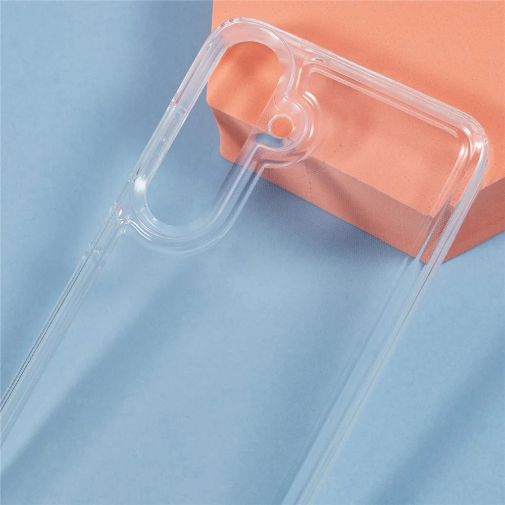 For Samsung Galaxy A26 5G Case HD Clear Soft TPU Phone Back Cover Airbag Protection - 5