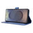 For Samsung Galaxy S25 Ultra Case PU Leather Diamond Texture Wallet Phone Cover - Blue - 3