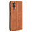 For Cubot A10 Case Wallet Stand Retro Texture Leather Phone Cover - Brown - 7