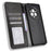 For Realme 14 Pro+ 5G Case Wallet Stand Retro Texture Leather Phone Cover - Black - 4