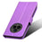 For Realme 14 Pro+ 5G Case PU Leather Diamond Texture Wallet Phone Cover - Purple - 5