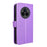 For Realme 14 Pro+ 5G Case PU Leather Diamond Texture Wallet Phone Cover - Purple - 7