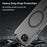For iPhone 17e / 16e Case TPU + PC Magnetic Phone Back Cover Matte Translucent Design - Black - 7
