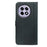 For OnePlus 13R 5G Wallet Case Magnetic Snap Leather Phone Cover with Strap - Black - 6
