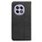 For OnePlus 13R 5G Wallet Phone Case Checkered Pattern Imprint Leather Flip Cover with Wrist Strap - Black - 6