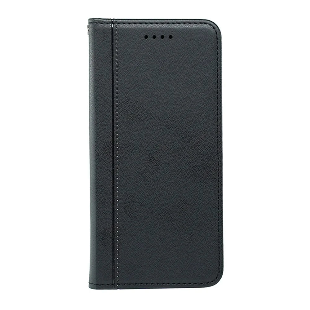HX01 For ZTE nubia S 5G A403ZT Wallet Case Magnetic Closing PU Leather Phone Cover - Black - 5