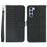 For ZTE nubia S 5G A403ZT Wallet Phone Case Pattern Imprint Leather Flip Cover - Black - 1