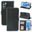 For ZTE nubia S 5G A403ZT Wallet Phone Case Pattern Imprint Leather Flip Cover - Black - 5