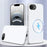 For iPhone 17e / 16e Case Compatible with MagSafe Anti-Drop Liquid Silicone Phone Cover - White - 1