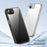 For iPhone 17e / 16e Case PC + TPU Clear Anti Drop Phone Back Cover - Brown - 2