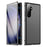 For Samsung Galaxy S25 Case Double Sides Tempered Glass + Metal Magnetic Phone Cover with Buckle - Black - 1