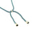 For iPhone 17e / 16e Case Biodegradable Wheat Straw + TPU Phone Cover with Long Lanyard - Sky Blue - 6