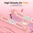 For iPhone 17e / 16e Case Compatible with MagSafe Ring Holder Kickstand TPU + PC Phone Cover - Pink - 7