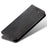 For iPhone 17e / 16e Case Jeans Cloth Texture Anti-Scratch Leather Stand Phone Cover - Black - 4