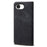 For iPhone 17e / 16e Case Jeans Cloth Texture Anti-Scratch Leather Stand Phone Cover - Black - 6
