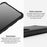 IMAK For iPhone 14 Matte Surface TPU Phone Cover Four Corner Airbag Anti-drop Case - Black - 6