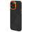 For iPhone 16 Pro Max Magnetic Case Textured TPU PC Phone Back Cover Anti Fingerprint Shockproof - Orange - 1