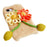 For iPhone 17e / 16e Case Woven 3D Floral Plush TPU Protective Cover - Yellow - 4