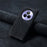 For Realme P3 Pro 5G Case Jeans Cloth Texture Anti-Scratch Leather Stand Phone Cover - Black - 7
