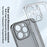 IMAK UX-5 Series for iPhone 14 Pro Max Soft Clear TPU Cell Phone Case Anti-scratch Anti-drop Cover - Transparent - 3