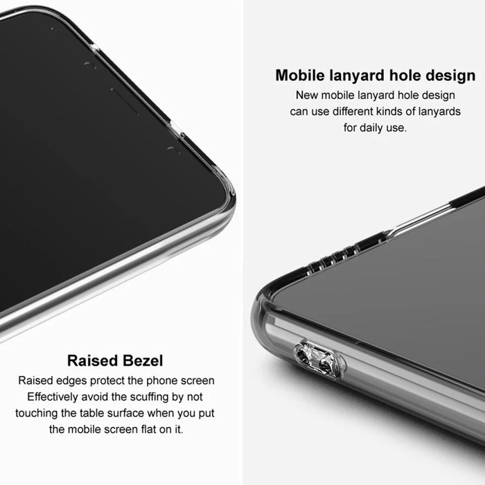 IMAK UX-5 Series for iPhone 14 Pro Max Soft Clear TPU Cell Phone Case Anti-scratch Anti-drop Cover - Transparent - 6
