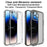 IMAK UX-5 Series for iPhone 14 Pro Max Soft Clear TPU Cell Phone Case Anti-scratch Anti-drop Cover - Transparent - 7