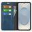 For Samsung Galaxy S25 Edge Case Skin Touch Leather Wallet Phone Cover - Blue - 2