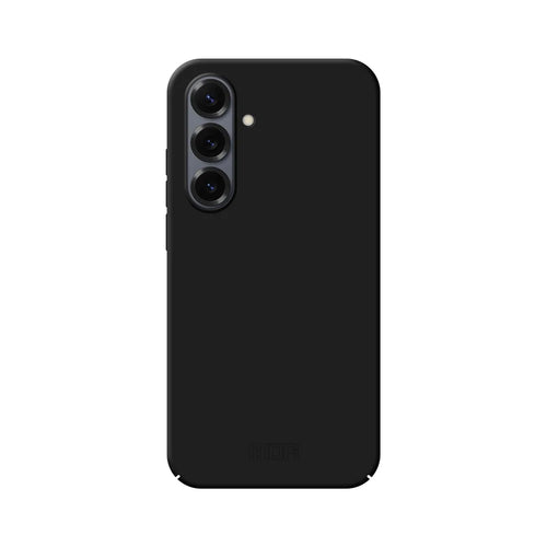 MOFI For Samsung Galaxy S25 Phone Case  JK Qin Series Skin-Touch Matte Anti-fingerprint Back Cover - Black - 1
