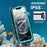 REDPEPPER Dot+ Series For iPhone 17e / 16e Phone Case Compatible with MagSafe IP68 Waterproof Clear Phone Cover - Blue - 6