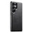 SUTENI H19 For Samsung Galaxy S25 Ultra Magnetic Case Waxy Texture Card Slots Leather Back Phone Cover - Black - 2