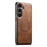 SUTENI H19 For Samsung Galaxy S24+ Magnetic Case Waxy Texture Card Slots Leather Back Phone Cover - Brown - 2