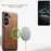 SUTENI H19 For Samsung Galaxy S24+ Magnetic Case Waxy Texture Card Slots Leather Back Phone Cover - Brown - 5