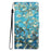 For iPhone 17e / 16e Case PU Leather Wallet Phone Cover 3D Pattern Printing - Apricot Blossom - 6
