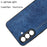 For Samsung Galaxy A56 5G Case Leather + TPU + PC Phone Cover Stitching Line - Blue - 3