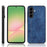 For Samsung Galaxy A56 5G Case Leather + TPU + PC Phone Cover Stitching Line - Blue - 6