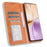 For Realme 14 Pro 5G Case Wallet Stand Retro Texture Leather Phone Cover - Brown - 2