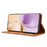 For Realme 14 Pro 5G Case Wallet Stand Retro Texture Leather Phone Cover - Brown - 3