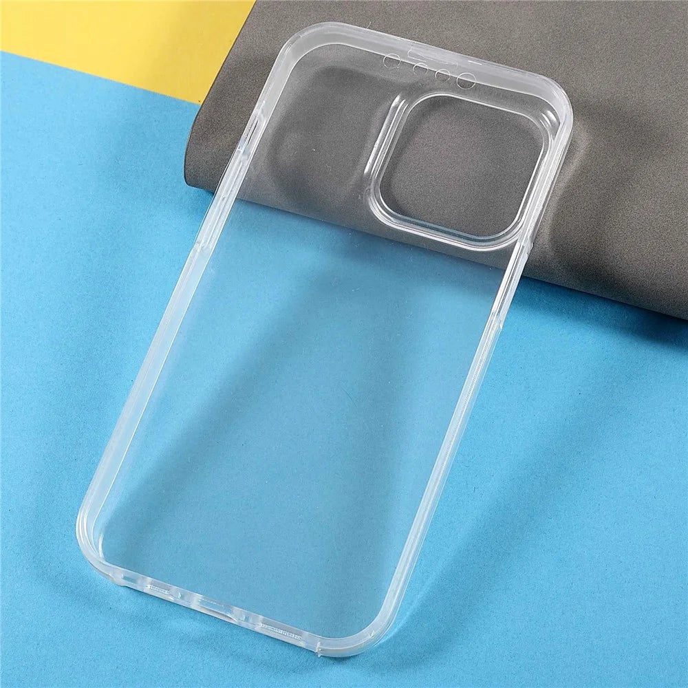 TPU + Acrylic Phone Case for iPhone 14 Pro Max, Detachable 2-in-1 Full Coverage Anti-drop Cover with PET Screen Protector - 3