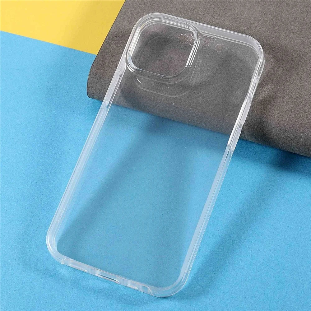 Detachable 2-in-1 Phone Case for iPhone 14, PET Screen Protector + TPU + Acrylic Full Protection Shockproof Cover - 6