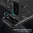 For Google Pixel 9 Pro XL Magnetic Case Lens Kickstand PC + TPU Shockproof Phone Cover - Black - 6