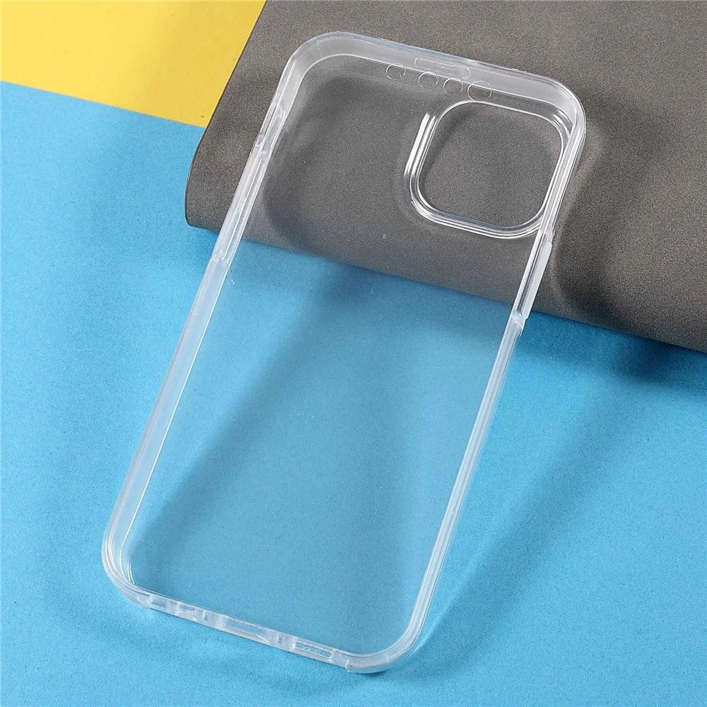PET Screen Protector Phone Case for iPhone 14 Plus, TPU + Acrylic Detachable 2-in-1 Drop-proof Full Protection Cover - 5