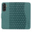 For Samsung Galaxy A36 5G Case Rhombus Pattern Leather Wallet Phone Cover - Green - 5