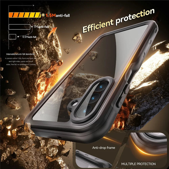 REDPEPPER A Series For Samsung Galaxy A26 5G IP68 Phone Case Clear Back Waterproof Cover - 5