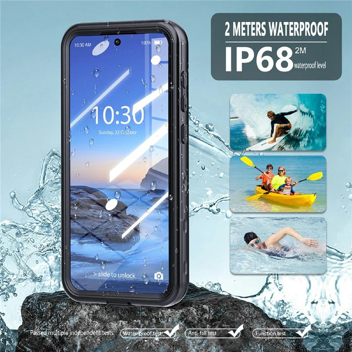 REDPEPPER A Series For Samsung Galaxy A36 5G IP68 Phone Case Clear Back Waterproof Cover - 2