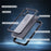 REDPEPPER A Series For Samsung Galaxy A36 5G IP68 Phone Case Clear Back Waterproof Cover - 3