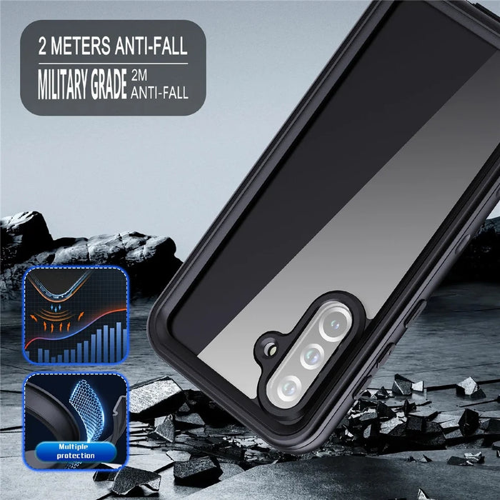 REDPEPPER A Series For Samsung Galaxy A36 5G IP68 Phone Case Clear Back Waterproof Cover - 6