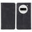For Nothing Phone (3a) Case Strong Magnetic PU Leather Phone Cover Calf Texture - Black - 1