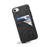 For iPhone 17e / 16e Case PU Leather Coated PC + TPU Phone Back Cover with Dual Card Slots - Black - 2