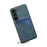 For Samsung Galaxy S25+ Case PU Leather Coated PC + TPU Phone Back Cover with Dual Card Slots - 2