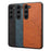 For Samsung Galaxy S25+ Case PU Leather Coated PC + TPU Phone Back Cover with Dual Card Slots - 4